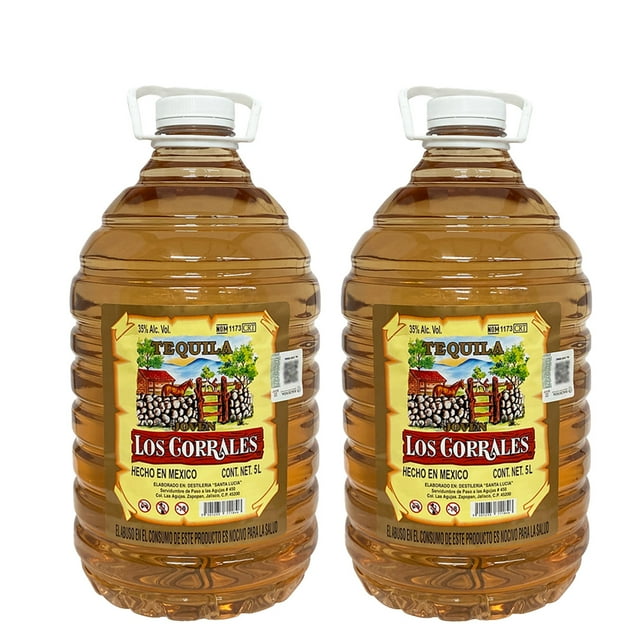 Duo Pack Tequila Los Corrales Joven 5000 Ml
