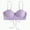 a33-Purple, variant on Women Underwire Triangle Bikini Spaghetti Strap Push Up Swimsuit Cheeky Two Piece Bathing Suit(S,a32-Blue)