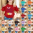 thumbnail image 3 of Toddler Boy Easter Outfit Casual Breathable Black Eggs Tractor Summer Easter Tshirt Kids 2026 Short Sleeve Cotton Easter Tee Tops, 3 of 5