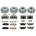 thumbnail image 2 of PowerStop Front and Rear Stock Replacement Brake Pad and Rotor Kit with Calipers Fits: FORD Select Models KCOE5335, 2 of 5