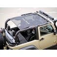 thumbnail image 2 of Rugged Ridge by RealTruck Eclipse Sun Shade for Wrangler JK 2-Door | Black | 13579.06 | Compatible with 2007-2018 Jeep Wrangler JK 2-Door, 2 of 8