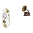 thumbnail image 1 of Espejo reflectante para recibidor o armario, escultura vintage de resina, adorno retro, ideal como regalo de inauguración o Valentín., 1 of 8