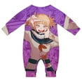 thumbnail image 2 of My Hero Academia Himiko Toga Unisex Baby Boy Girl Rompers Long Sleeve Infant Jumpsuits Babies' Outfits Fall Winter Clothes 9-12M, 2 of 5