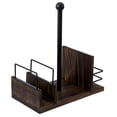 thumbnail image 3 of Napkin Holder Countertop Roll Holder Farmhouse Multifunctional Napkin Holder Holds Condiment Bottles, 3 of 5