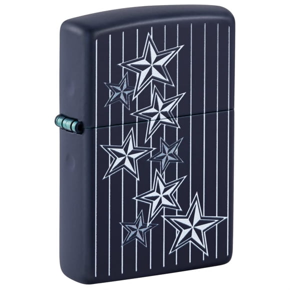 2022N ZIPPO Supplement, Star With Stripes, Navy Matte, MAP:$ 25.46