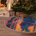 thumbnail image 5 of Sikiie Neon Rabbit In Archway Christmas Tree Skirt, Christmas Tree Decorations, Christmas Decor, Tree Mat Decoration(30-48IN)-48", 5 of 6