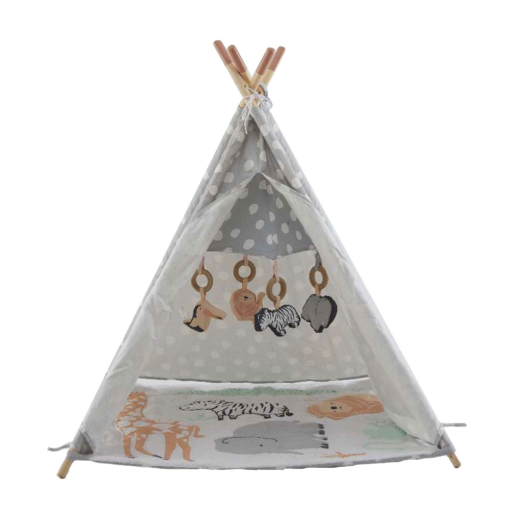 Flowers & Tepees baby car seat canopy