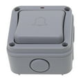 thumbnail image 5 of IP66 Outdoor Waterproof And Dustproof Doorbell Button Switch 220V~250V Plastic, 5 of 6