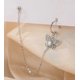 thumbnail image 5 of Pendientes de Plata de Ley 925 Yashi con Forma de Mariposa, 5 of 5