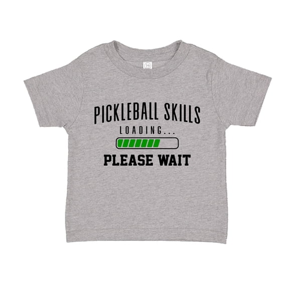 Pickleball Skills Loading Toddler T-Shirt 2T Athletic Heather