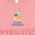 thumbnail image 4 of Inktastic It's My First Hanukkah Girls Baby Dress, 4 of 5