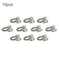 thumbnail image 2 of Adjustable Extended Button Extended Button Diy Clothes Decoration Accessories 10Pcs Adjustable Extended Button Silver Alloy DIY Bag Clothes Fastener Decoration, 2 of 8