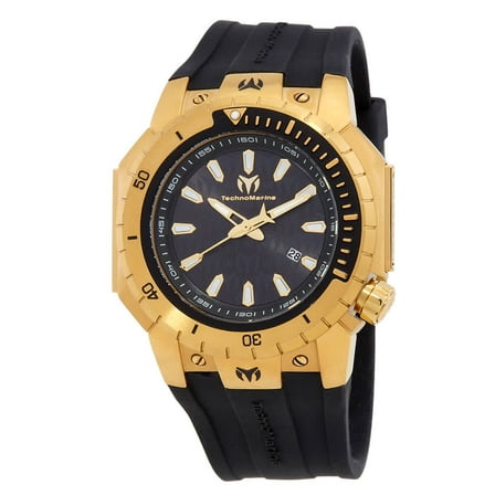 Technomarine Manta Sea Quartz Black Dial Men's Watch TM-224011