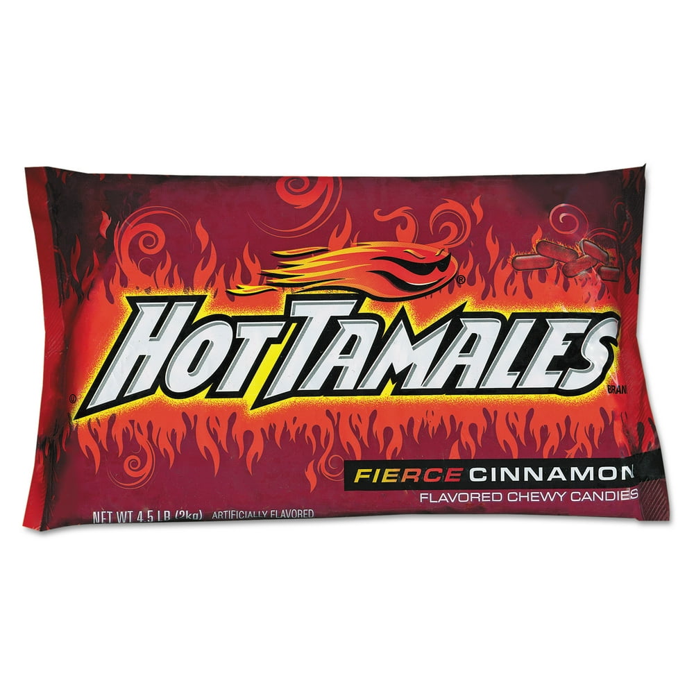 Hot Tamales Fierce Cinnamon Chewy Candy, 4.5 Lb