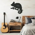 thumbnail image 2 of LaModaHome Exclusive Chameleon Metal Wall Art – Durable & Artistic Metal Wall Art for Home and Office Decor, Perfect for Any Interior Design Aesthetic, 2 of 5
