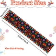 thumbnail image 2 of Linen Mexican Fiesta Table Runner Decoration 71×13.8 Long Cinco De Mayo Dia De Los Muertos Runners Farmhouse Rustic Runner Day of The Dead Decor and Supplies for Kitchen Dining Home Table, 2 of 6
