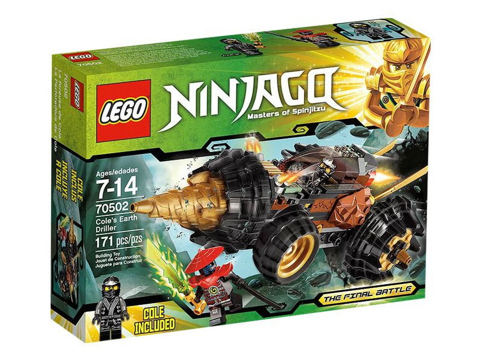 LEGO Ninjago Cole Earth Driller (70502) - Walmart.com