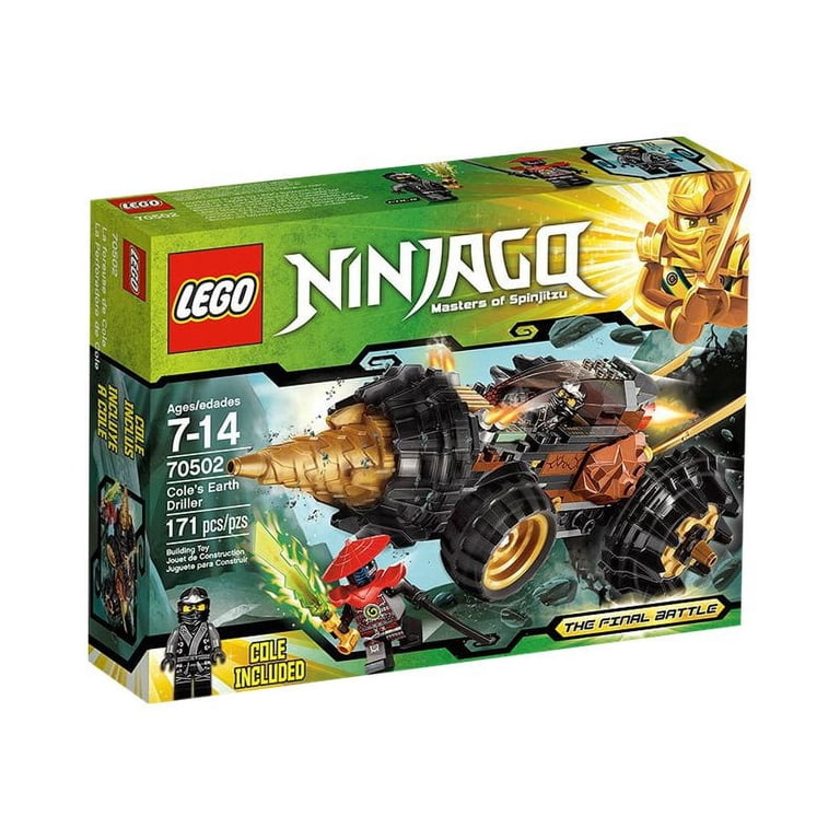 LEGO Ninjago Cole Earth Driller (70502) - Walmart.com