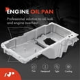 thumbnail image 2 of A-Premium Engine Oil Pan Sump Compatible with Chevrolet Silverado 1500, Tahoe, Suburban, Express & GMC Sierra 1500, Yukon, Savana 1500 & Cadillac Escalade & Isuzu NPR & Hummer H2, Replace# 12619776, 2 of 9