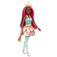 thumbnail image 6 of Barbie Dreamtopia Unicorn Doll with Pink & Yellow Hair, Skirt, Removable Unicorn Tail & Headband, 6 of 7