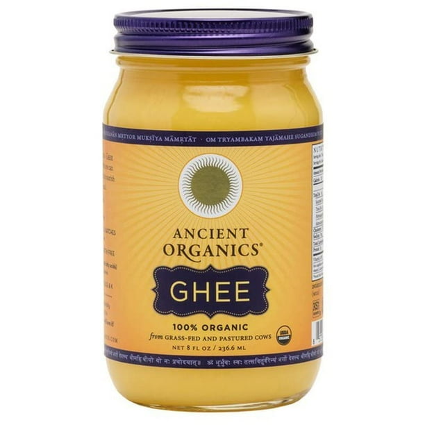 Ancient Organics, Ghee, Organic Grass Fed Ghee Butter