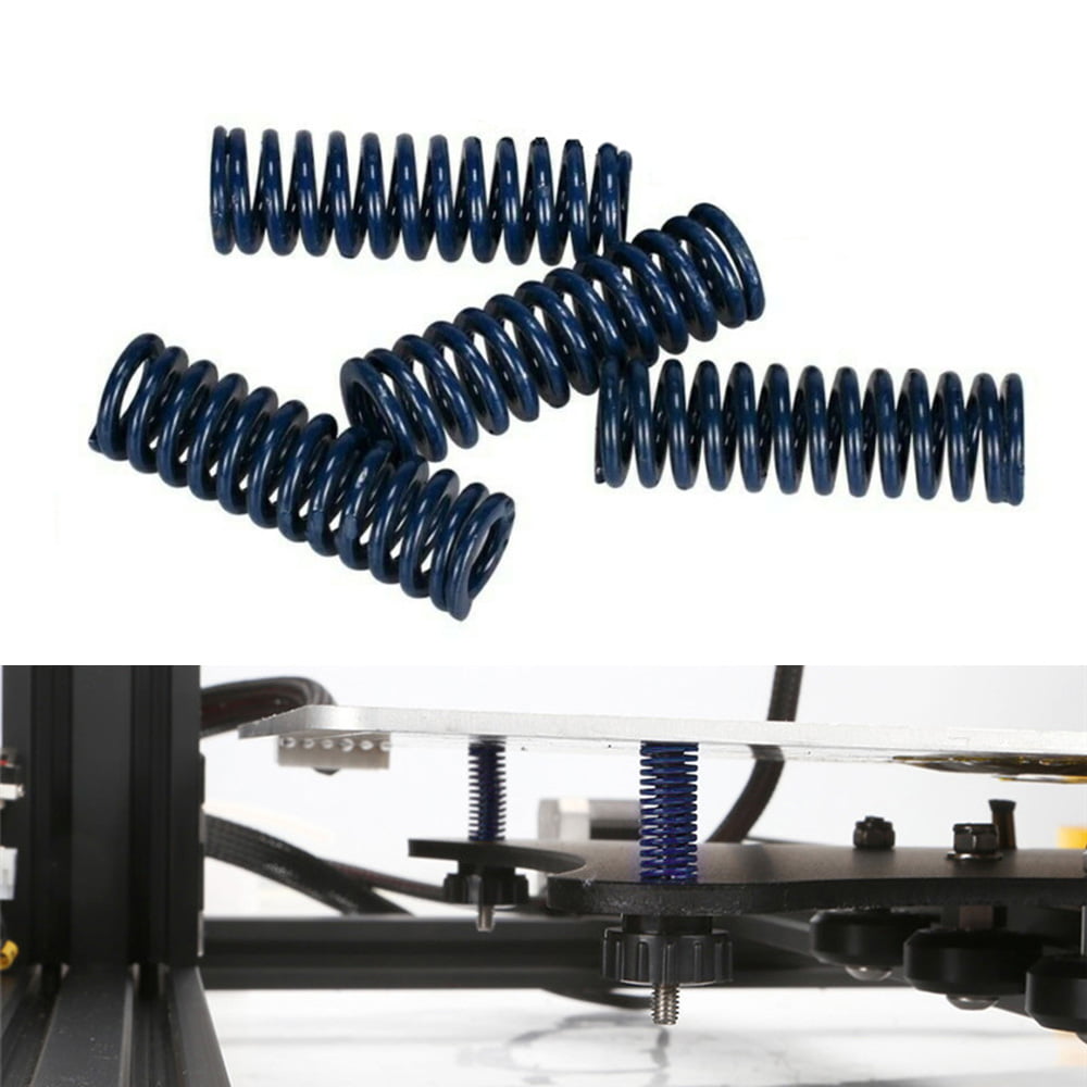 4 Pcs Creality Ender 3 Pro CR-X CR-10 S Ultimate Upgraded Flat Bed Springs set 