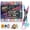 36 PCs/72 Colors, variant on COORIART 24 PCS Dual Tip Glitter Brush Markers Pens, 48 Colors Metallic Sparkle Markers for Doodle Writing, Coloring Books, Journals, Planners, Scrapbooking, Card Making and DIY Crafts