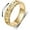 Gold, variant on Stainless Steel Fidget Rings for Anxiety for Women Spinner Ring 6mm Rose Gold Ring Thumb Ring Size 5-13
