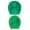 Green, variant on Otqutp 2PCS Turbans for Children Baby Hat Set For Women Family Toddler Boys Girls Cap Beanie Knotted Elastics Turban Solid Hat