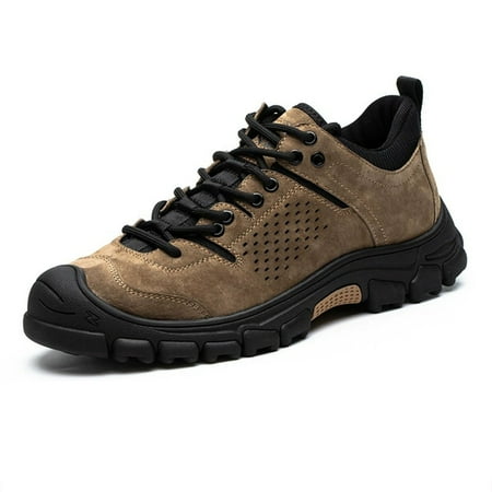 

Safety Shoes Men S Work Shoes Lightweight Steel Toe Shoes Anti-Shock Anti-Smashing Fashion Eu 38-45