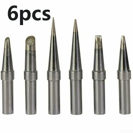 

6 X Replacement ET Soldering Iron Tips For Weller WE1010NA WESD51 WES50/51 UK