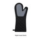 thumbnail image 3 of Guante para hornear Manoplas para horno Suministros para hornear Resistencia al calor Mano de obra fina Espesar Diseño Gadget de cocina Guantes Herramientas y accesorios para hornear Derecha/Negro Bewildely HA082888-04, 3 of 6