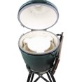 thumbnail image 5 of Ceramic Plate Setter Heat Deflector for Medium Big Green Egg Plate Setter Smoking Stone Pizza Stone ConvEGGtor Big Green Egg Accessories Heat Plate Replacement for Kamado Grill, 5 of 5