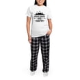 thumbnail image 5 of CafePress - Hiking Makes Me Happy Pajamas - Women's Short Sleeve Print T-Shirt and Pants Light Cotton Pajama Set, 5 of 7