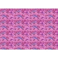 thumbnail image 1 of Ahgly Company Machine Washable Indoor Rectangle Transitional Violet Purple Area Rugs, 5' x 7', 1 of 7