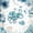 White Blue 19, variant on Manfei Kawaii Starfish Twin Quilt Set,Calm Sea Plant Twin Coverlet Set,White Blue,2-Piece