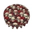 thumbnail image 3 of ZICANCN Round Table Cloths 60 Inch, Occult Blood Skulls Table Cover Waterproof Washable Outdoor Picnic Tablecloth, 3 of 8