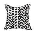 thumbnail image 1 of Astella TP24-FA41 24 x 24 in. Pacifica Fire Island Charcoal Lounge Throw Pillow, Black, 1 of 1