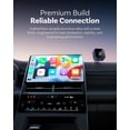 thumbnail image 4 of Tigebraver 2026 Wireless CarPlay Adapter for iPhone & Android Auto, Mini Wired to Wireless Apple CarPlay Dongle, Plug & Play Compatible with After 2016 Cars, iOS 10+ Android 11+, 4 of 8