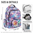 thumbnail image 7 of KUIFORTI Colorful Bow Kids Backpack Girls Bookbag 17 Inch Polyester School Bag with Multiple Storage Pockets for Elementary Middle, 7 of 7
