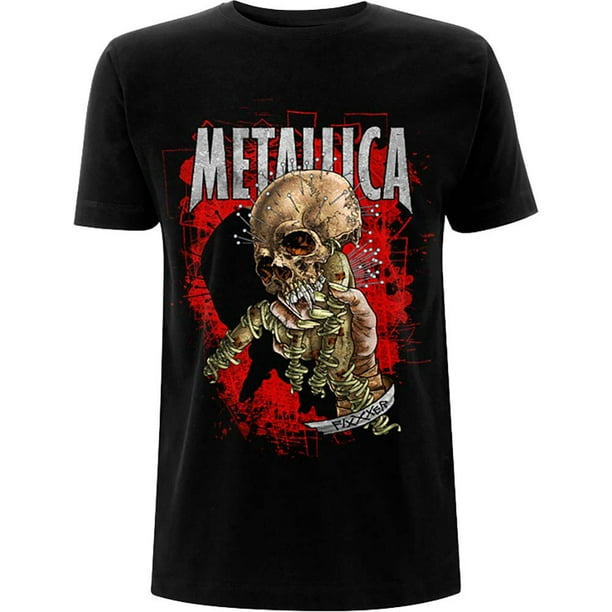 Men's Metallica Fixxxer Redux Slim Fit T-shirt Small Black