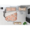 thumbnail image 1 of 3D Crane Pattern Pink Quilt Cover Set Ropa de cama Set Fundas de almohada 108, 1 of 2