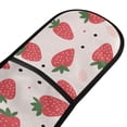 thumbnail image 2 of Dailycode Double Sided Oven Mitt with Loop Heat Resistant Kitchen Long Potholders 7" x 35" Cartoon Strawberry, 2 of 6