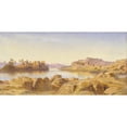 thumbnail image 3 of Edward Lear 14x9 Black Modern Framed Museum Art Print Titled - Philae, Egypt, 3 of 5