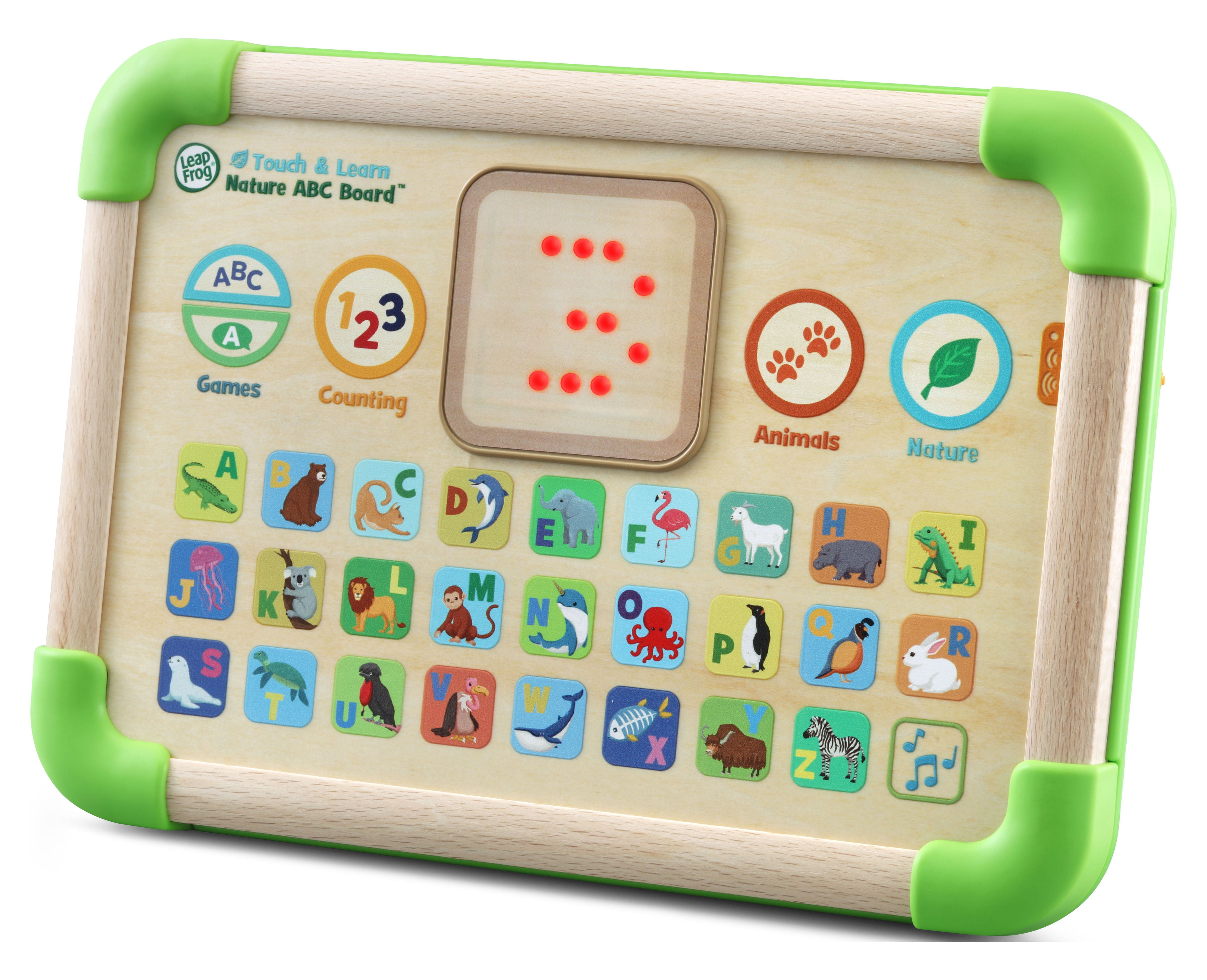 LeapFrog® Touch & Learn Nature ABC Board™ Wooden "Tablet" & LED Screen