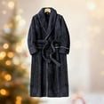 thumbnail image 1 of Winter Loungewear Robe for Men Soft Double Layer Bathrobe with Cozy Comfort and Relaxed Fit for Everyday Home Wear, 1 of 3