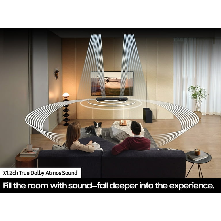 SAMSUNG Q-Series 7.1.2ch Surround Soundbar with Subwoofer