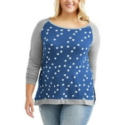 Poof Junior's Plus Long Sleeve Color Blo