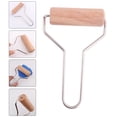thumbnail image 4 of MasteelfCA Rouleau d'Argile en Bois Outil Professionnel de Marquage d'Argile Simple avec Poignée en Fer, 4 of 7