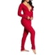 thumbnail image 2 of Txlixc Pijama femenino, pijama de Navidad, impresión de cuello V de manga larga Txlixc moda, 2 of 4